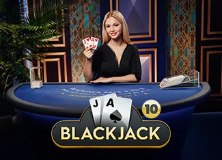 Blackjack 10 - Azure - SNIPLAY88